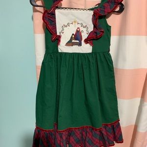 Ricrac & Ruffles Nativity Dress